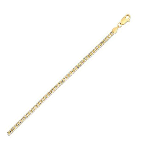 Ice Barrel Chain in 14k Yellow Gold (3.14 mm) - The Best Accessory