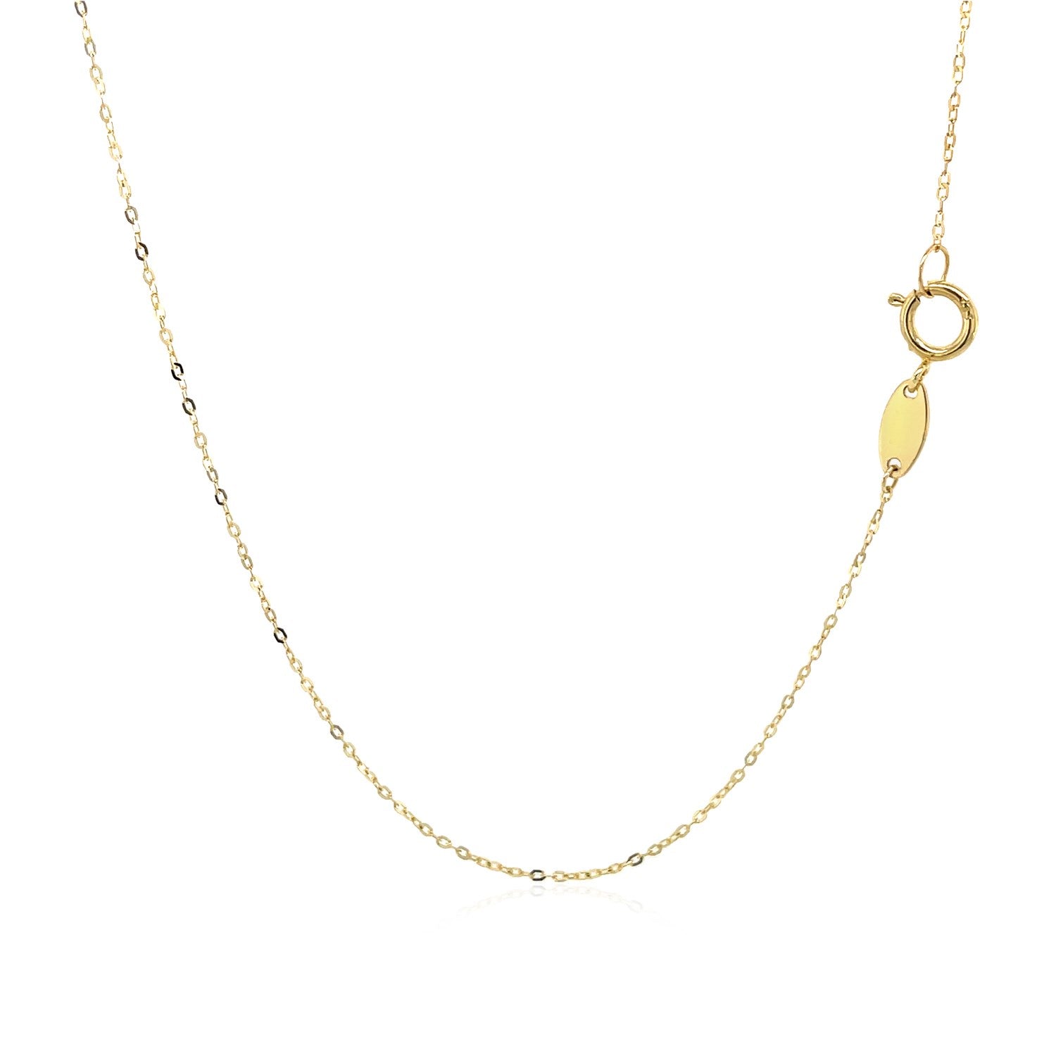 14k Yellow Gold with Peace Symbol Pendant - The Best Accessory