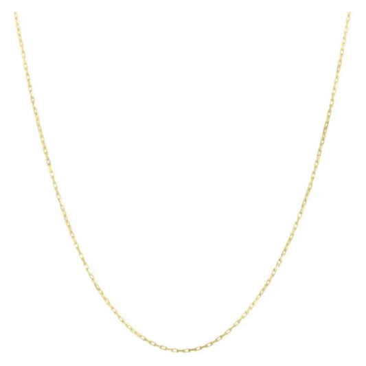 14k Yellow Gold French Cable Chain (1.30 mm) - The Best Accessory