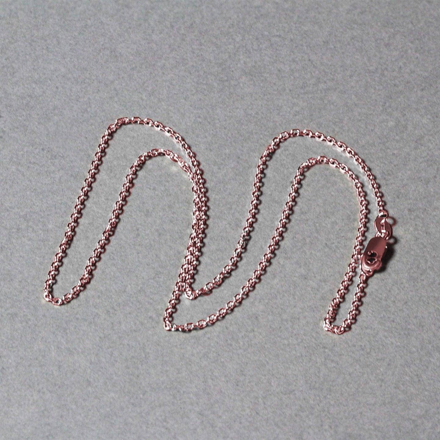 14k Rose Gold Diamond Cut Cable Link Chain (1.30 mm) - The Best Accessory
