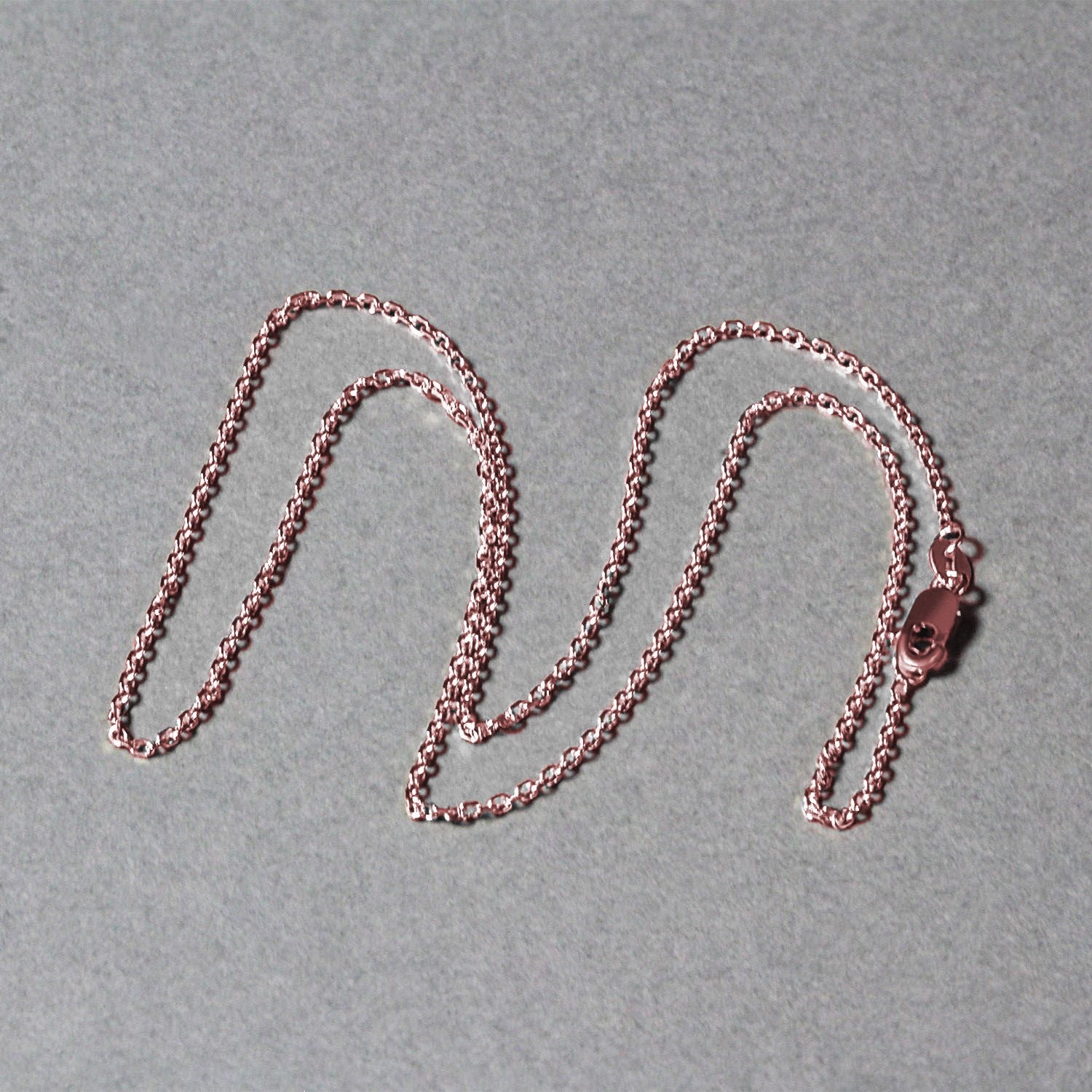 14k Rose Gold Diamond Cut Cable Link Chain (1.30 mm) - The Best Accessory