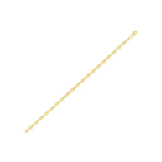 14k Yellow Gold Lite Anchor Chain (3.00 mm) - The Best Accessory