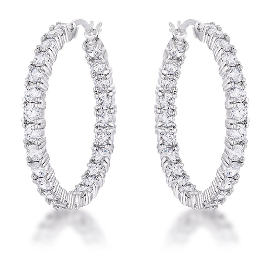 Eternity Hoop Earrings - The Best Accessory