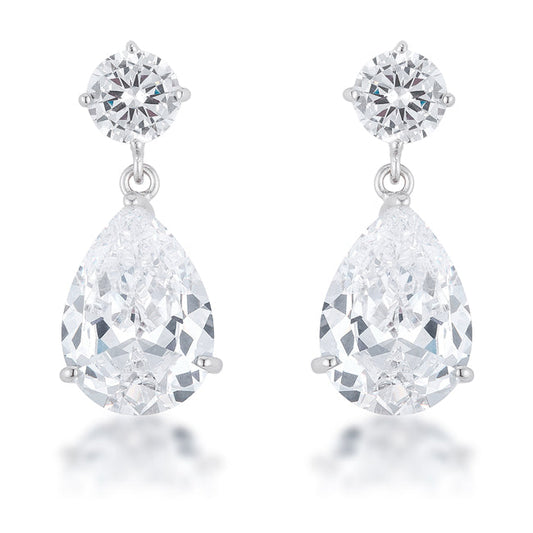 Shimmering CZ Earrings - The Best Accessory