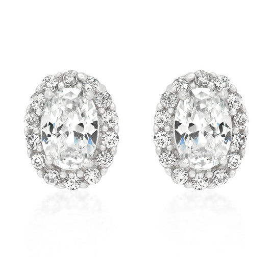 Clear Stone Estate Earrings - The Best Accessory
