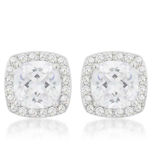 Pave Halo Earrings - The Best Accessory