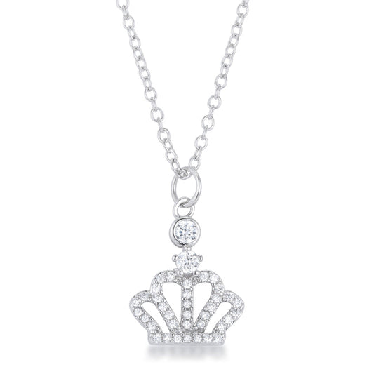 Tabitha 0.5 ct Crown Pendant - The Best Accessory