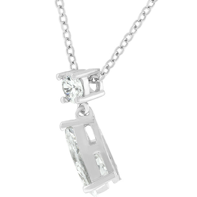 Chandelier Pear Cubic Zirconia Pendant - The Best Accessory