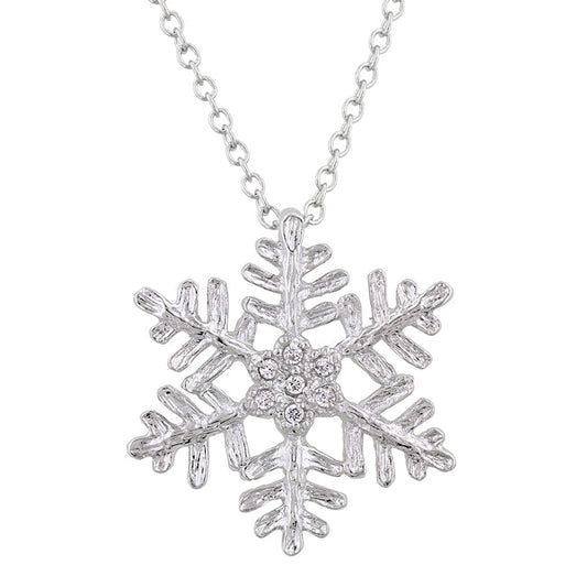 Large Snowflake Pendant - The Best Accessory