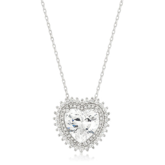 Halo Heart Pendant - The Best Accessory