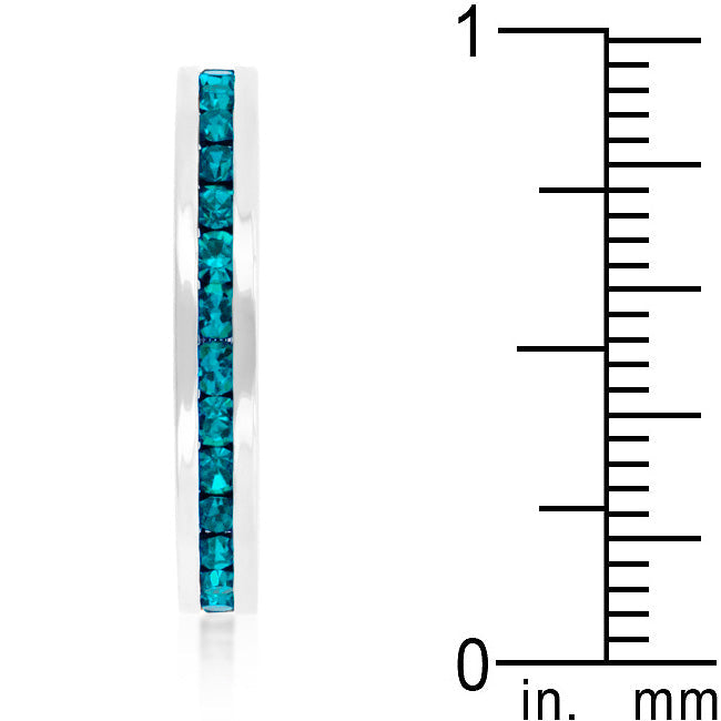 Stylish Stackables with Turquoise Crystal Ring - The Best Accessory