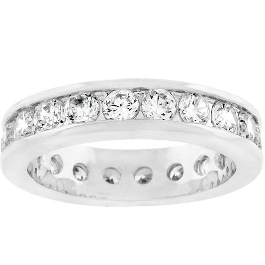 Lustrous Eternity Band - The Best Accessory