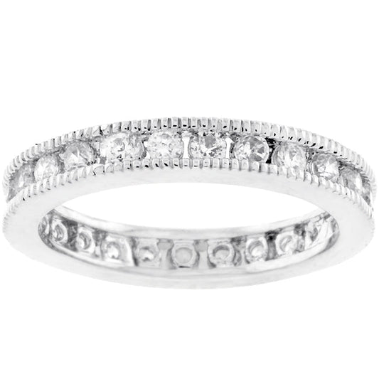 Classic Milgrain Eternity Band - The Best Accessory