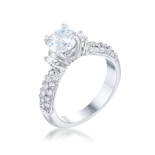 Classic Pave Bridal Ring - The Best Accessory