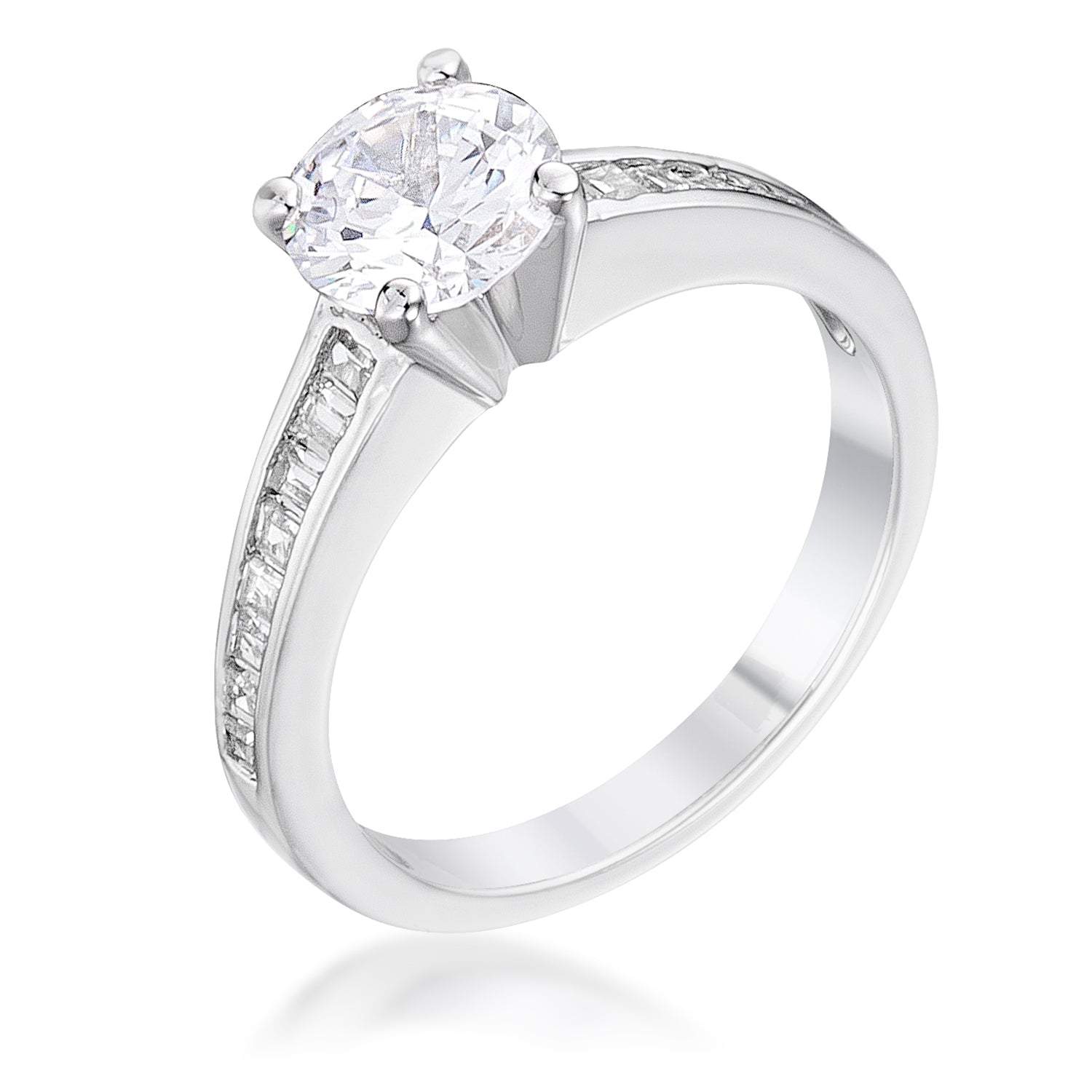 Cubic Zircon Engagement Ring - The Best Accessory