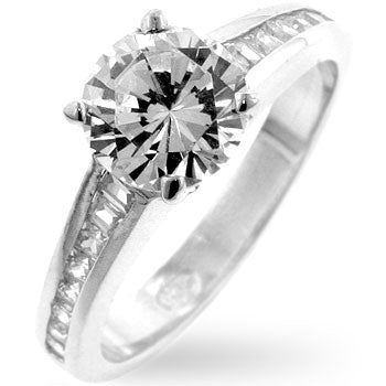 Cubic Zirconia Engagement Ring - The Best Accessory