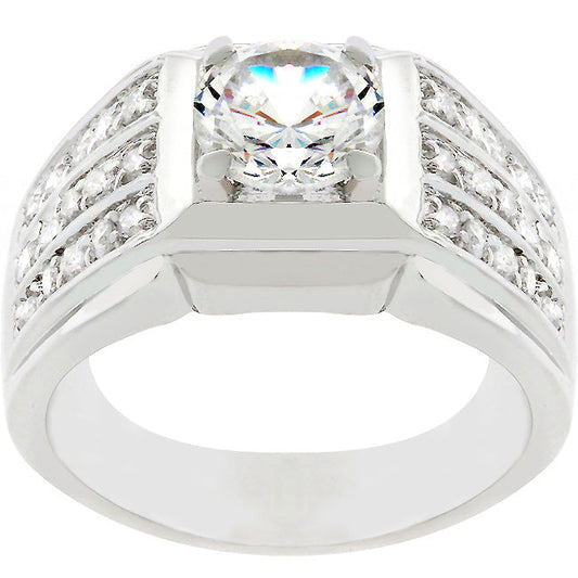 Rock Solid Cubic Zirconia Ring - The Best Accessory