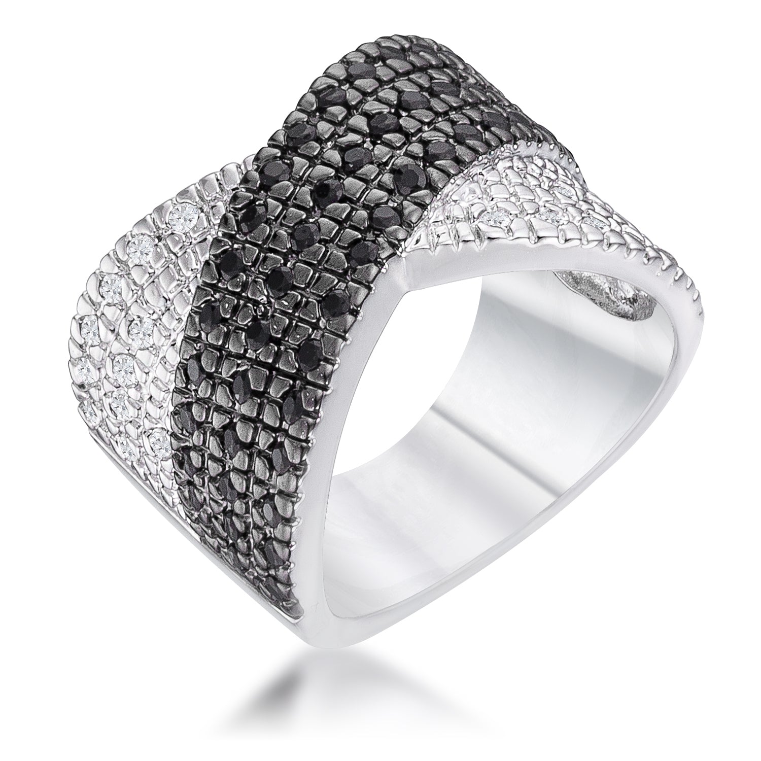 Cross Pattern Cocktail Ring - The Best Accessory