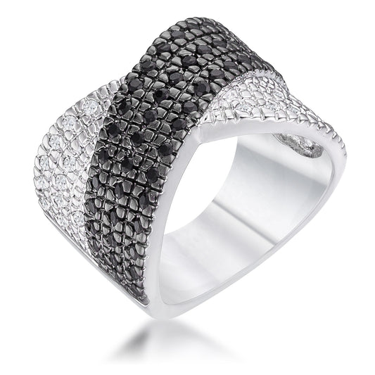 Cross Pattern Cocktail Ring - The Best Accessory