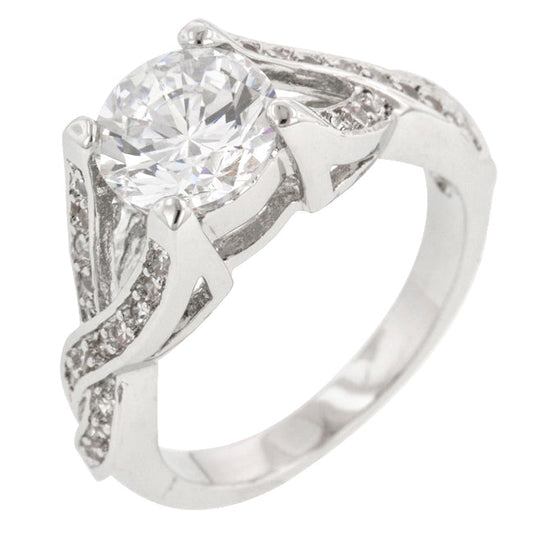 Brilliant Twist Engagement Ring - The Best Accessory