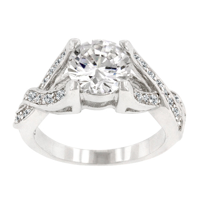 Brilliant Twist Engagement Ring - The Best Accessory