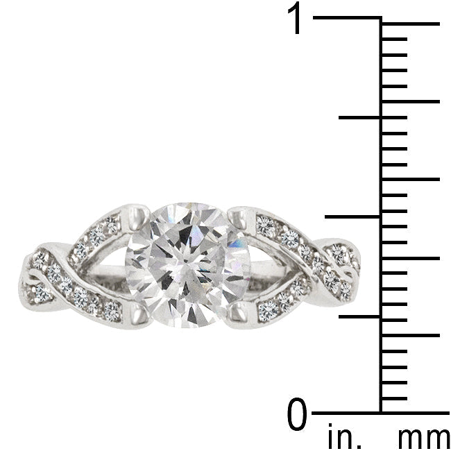 Brilliant Twist Engagement Ring - The Best Accessory