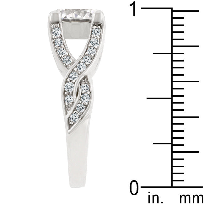 Brilliant Twist Engagement Ring - The Best Accessory