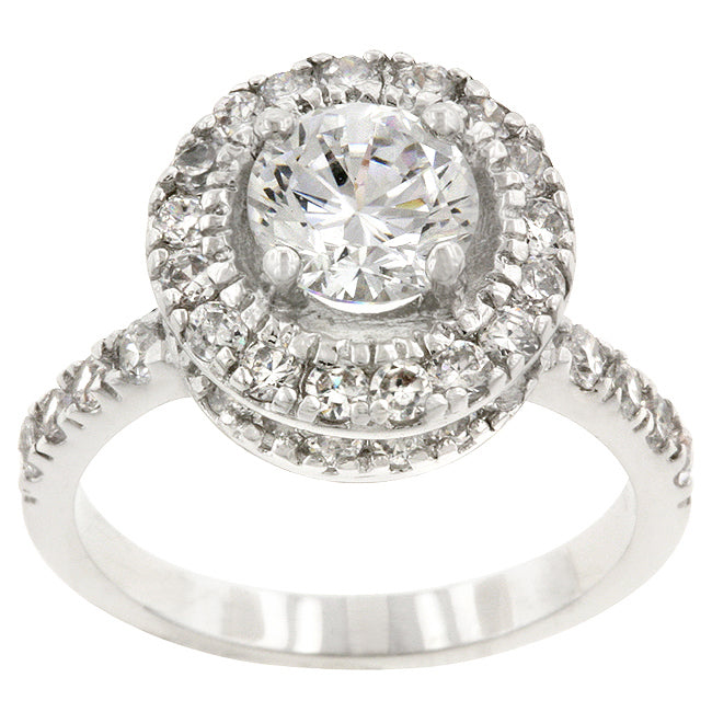 Rhodium Plated Majestic Ring - The Best Accessory
