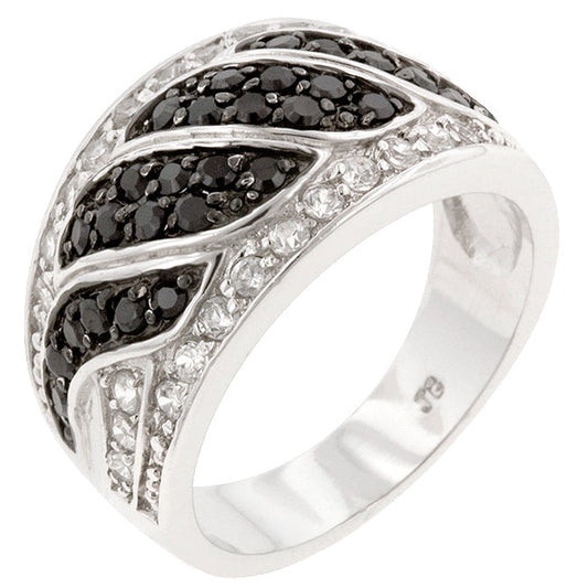 Black &amp; White Swirl Ring - The Best Accessory