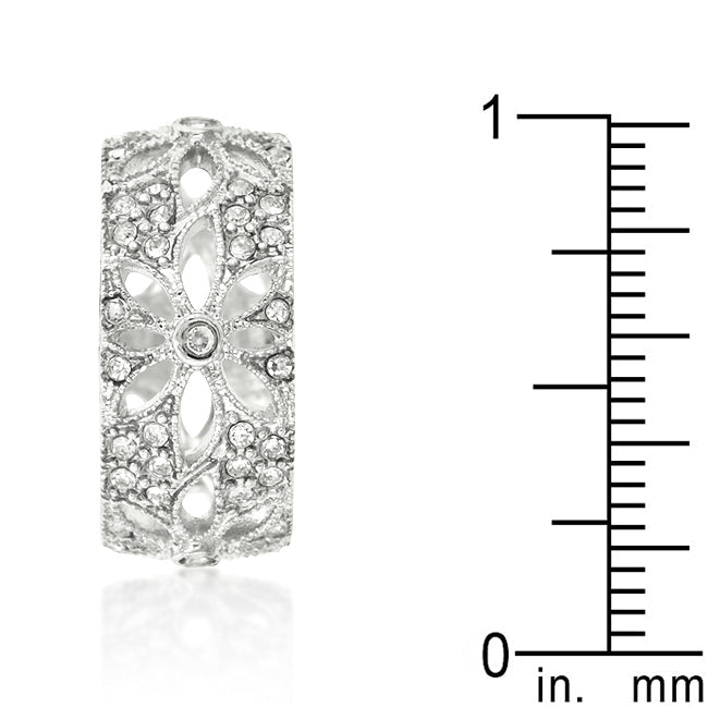 Crystal Floral Filigree Band - The Best Accessory
