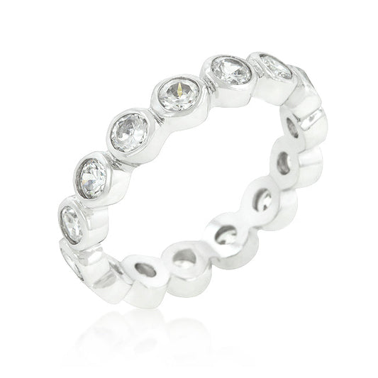 Linked Bezel Eternity Band - The Best Accessory