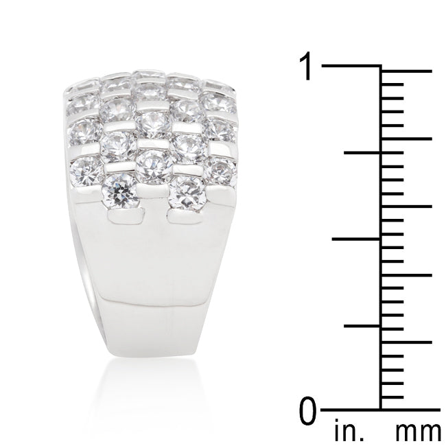 Channel Set Princess Cut Ring - The Best Accessory