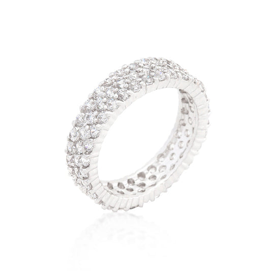 Pave Eternity Ring - The Best Accessory