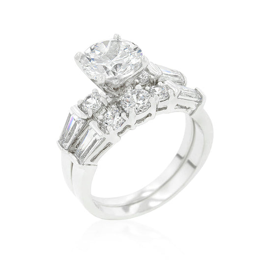 Engagement Set with Large Center Stone - The Best Accessory