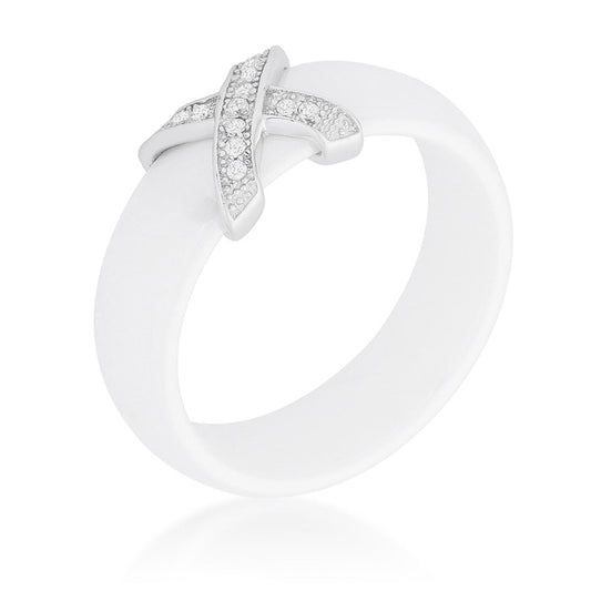 Modern Classic X Ring - White - The Best Accessory