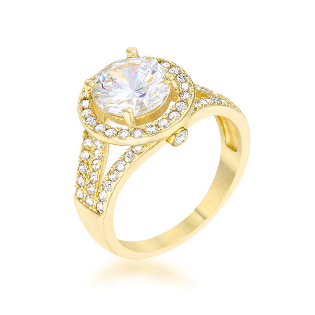 Marylin 2.5ct CZ 14k Gold Classic Ring - The Best Accessory
