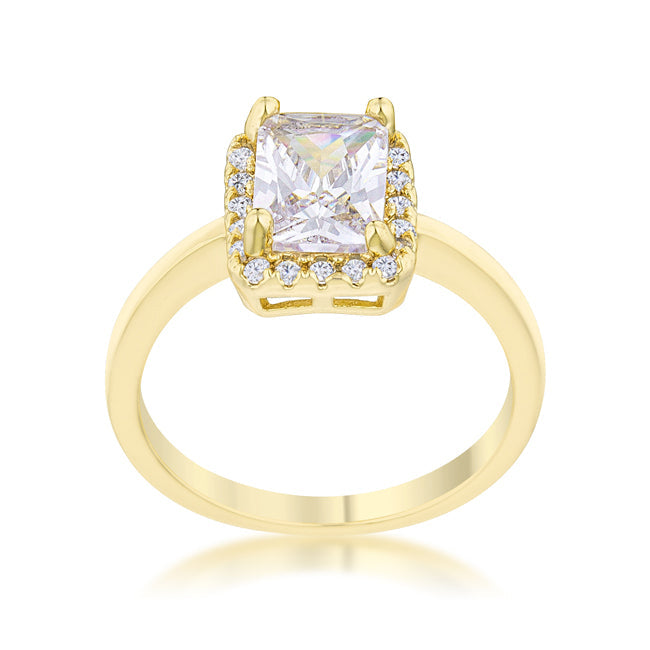 Mariane 2ct CZ 14k Gold Classic Ring - The Best Accessory