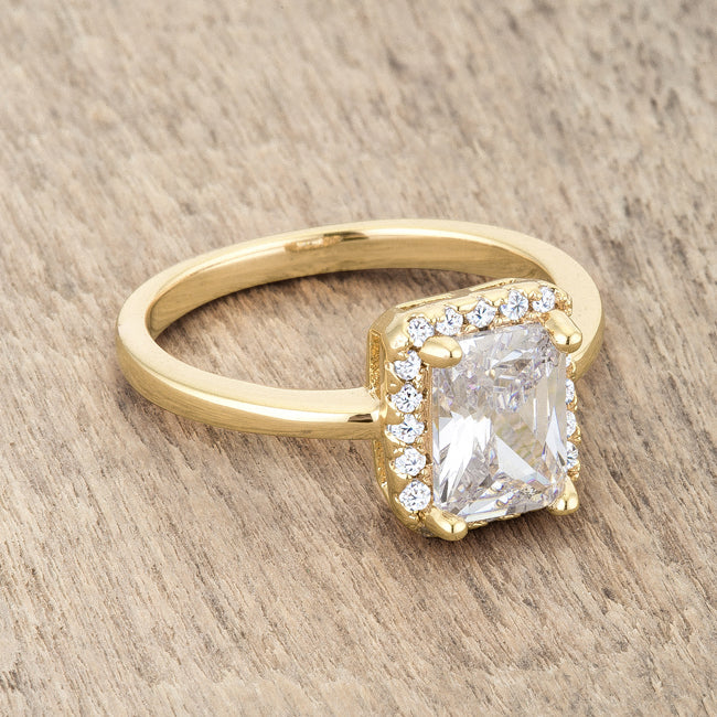 Mariane 2ct CZ 14k Gold Classic Ring - The Best Accessory