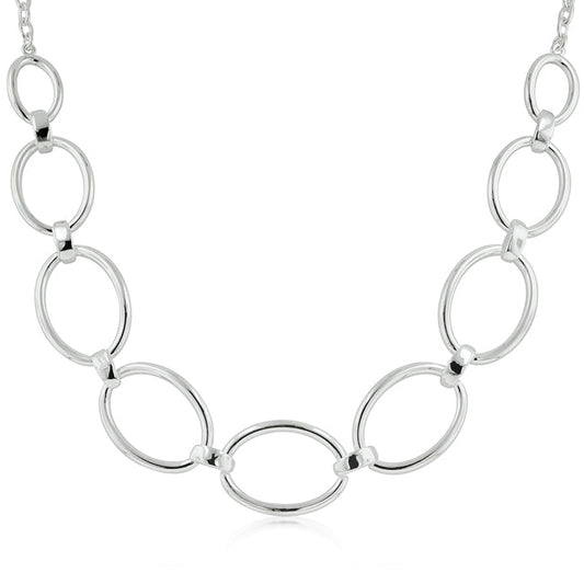 Contemporary Oval Link Necklace - The Best Accessory