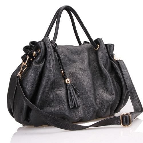 The Best Accessory Genuine Italian Leather Handbag