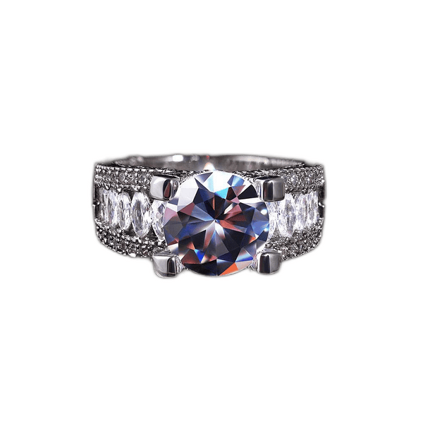 The Best Accessory Ornate Cubic Zircon Ring