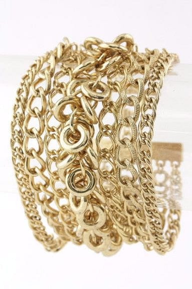 The Best Accessory Multi Size Chain Bracelet Width