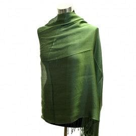 The Best Accessory Green Shimmering Evening Shawl