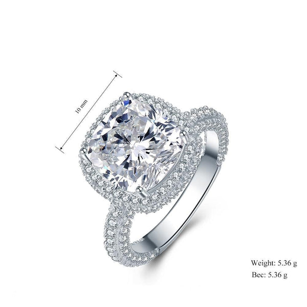 The Best Accessory 5 / Cusion Luxury Zircon Wedding Engagement Style Ring