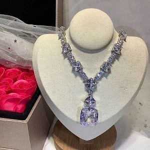 The Best Accessory necklace white HIBRIDE Luxury Jewelry Sets AAA CZ Classic 2pc Set