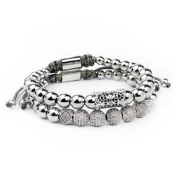 The Best Accessory Default Title Stainless Steel beads bracelet bracelets